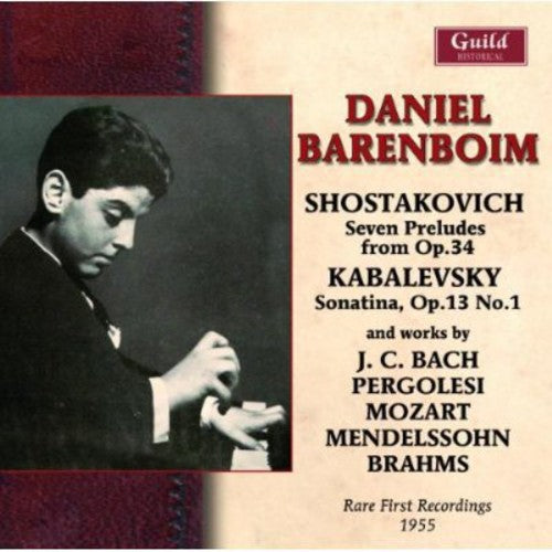 Barenboim / Bach / Shostakovich / Kabalevsky: Rare First Recordings