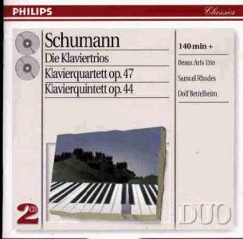 Schumann / Beaux Arts Trio / Rhodes / Bettelheim: Piano Trios (complete) / Piano Quartets