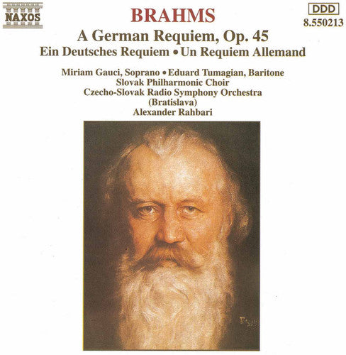 Brahms / Rahbari / Czecho-Slovak Rso: German Requiem