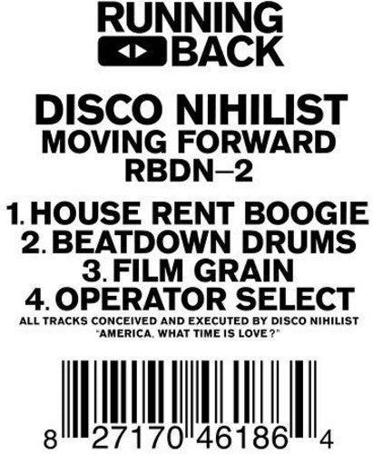 Disco Nihilist: Moving Forward