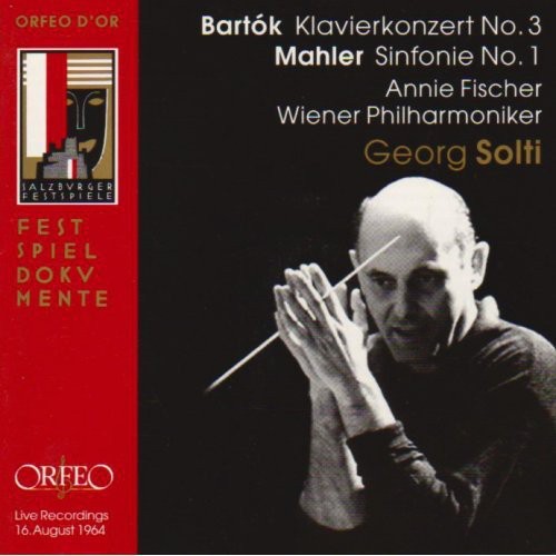 Bartok / Mahler / Fischer / Solti / Wiener Phil: Piano Concerto / Symphony 1 in D Major