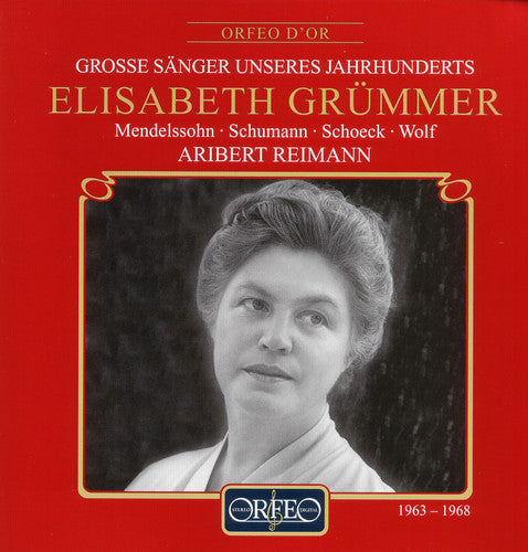 Grummer / Reimann: Great Singers of the Century (1963-1968)