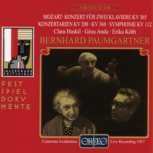 Mozart / Haskil / Anda / Koth / Baumgartner: Overture / Concerto / Symphony 13 F Major