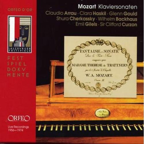 Mozart / Haskil / Gould / Cherkassky / Arrau: Klaviersonaten