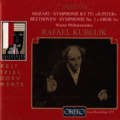 Mozart / Beethoven / Kubelik / Wiener Phil: Symphony 41 in C Major / Symphony 3 in E Flat Major