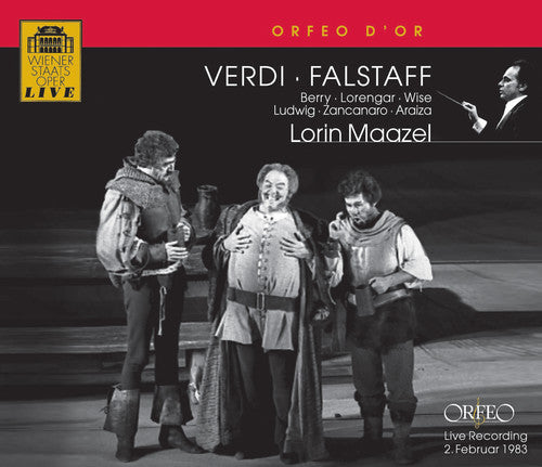 Verdi / Berry / Zancanaro / Araiza / Maazel: Falstaff Commedia Lirica in Tre Atti