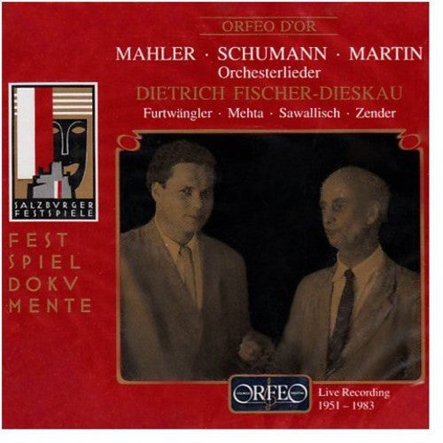 Mahler / Schumann / Furtwangler / Vpo: Songs of a Wayfarer / Ruckert Lieder