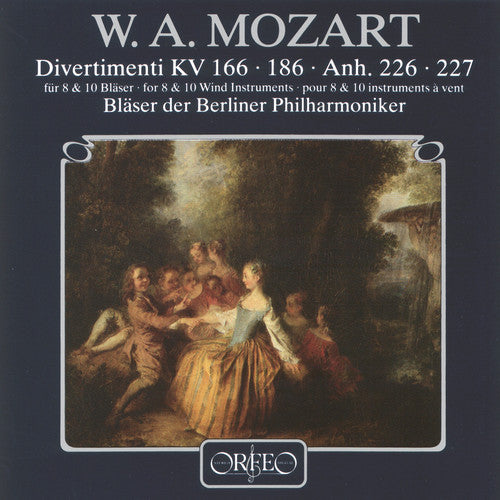 Mozart / Berlin Philharmonic: Divertimenti for 8 & 10 Wind Instruments