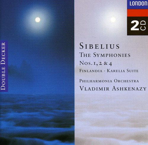 Sibelius / Ashkenazy / Philharmonia Orch: Symphonies 1, 2 & 4