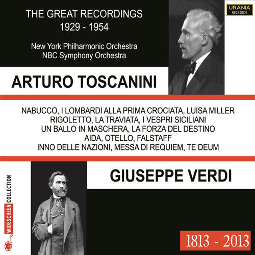 Verdi / Toscanini / Toscanini / NBC So: Great Recordings 1929-54