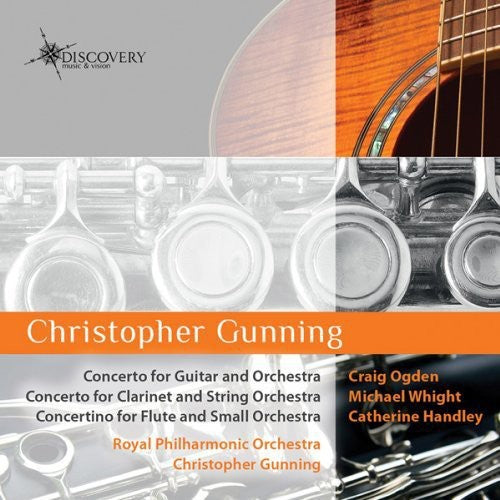 Gunning / Royal Philharmonic Orch / Gunning: Cto for Guitar / Cto for Clarinet / Concertino for