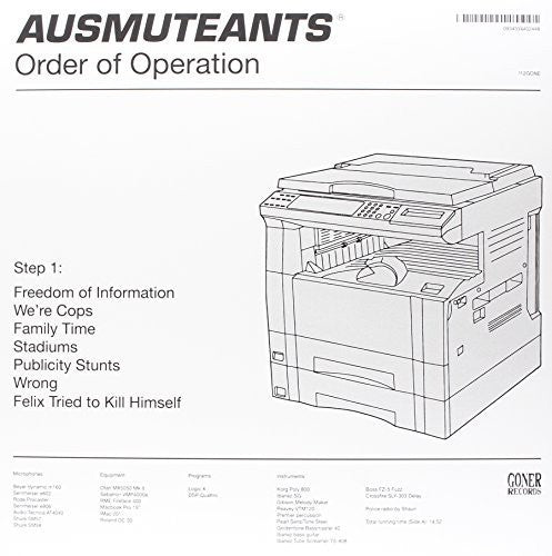 Ausmuteants: Order of Operation