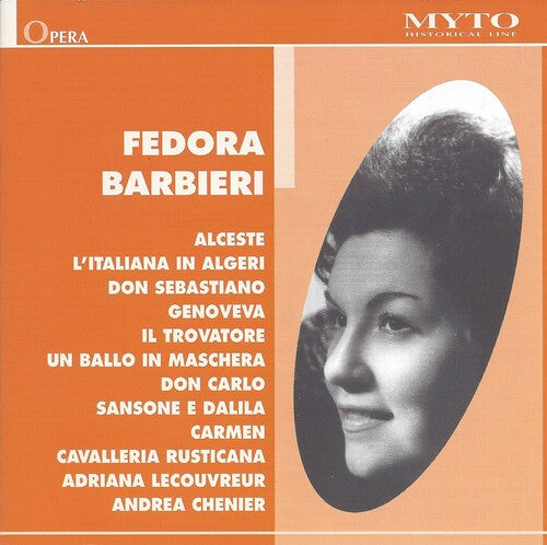 Barbieri, Fedora: Recital