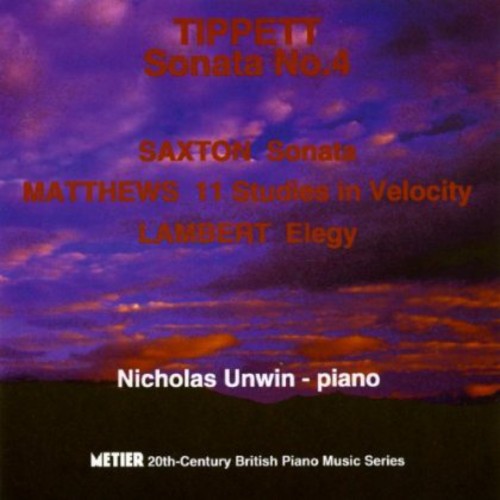 Unwin, Nicholas: Piano Works