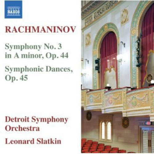 Rachmaninov / Detroit Symphony Orch / Slatkin: Symphony No 3 / Symphonic Dances