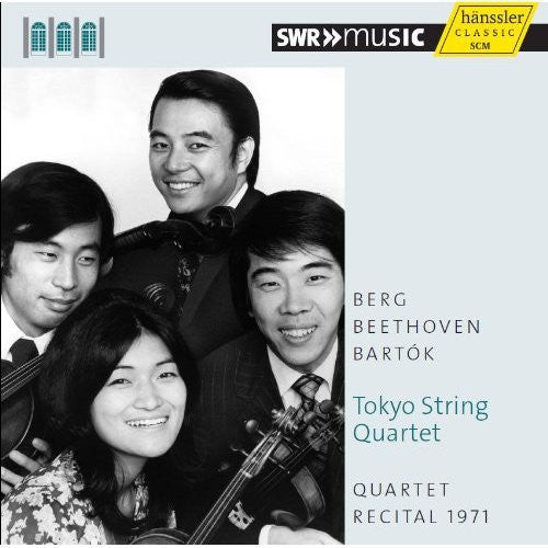 Berg / Tokyo String Quartet: Tokyo String Quartet: Quartet Recital 1971