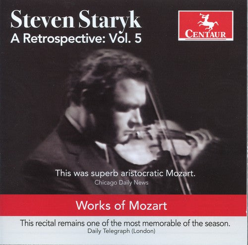 Mozart / Staryk / the Mainly Mozart Orch / Miller: Retrospective 5