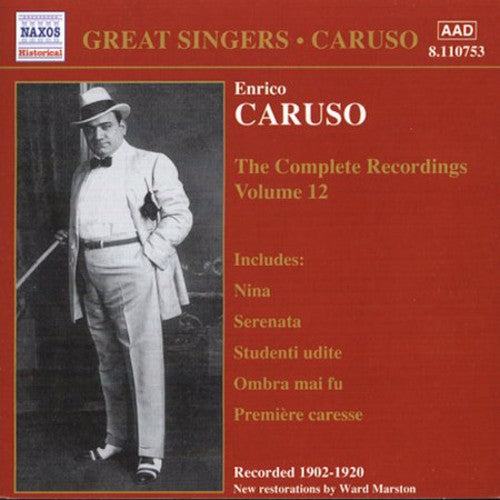 Enrico Caruso: Caruso-Vol. 12 - COMPACT DISCS