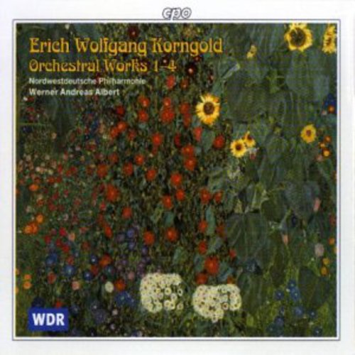 Korngold / De Groote / Berger / Albert: Orchestral Works 1-4 (box Set)
