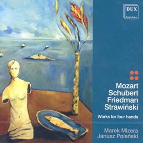 Mozart / Mizera / Polanski: Works for Four Hands