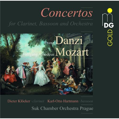 Danzi / Klocker / Hartmann / Suk Chamber Orch: Concertos for Clarinet Bassoon & Orchestra