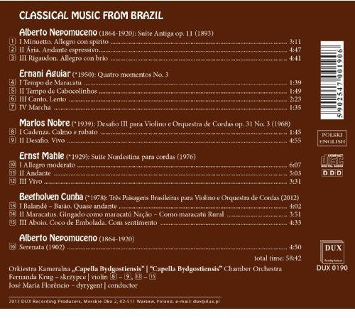 Nepomuceno / Krug / Florencio: Classical Music from Brazil