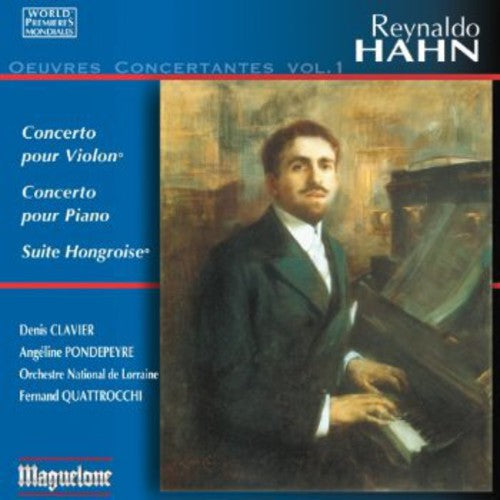 Hahn / Clavier / Orchestre National De Lorraine: Ouvres Concertantes 1