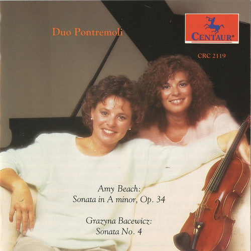 Beach / Duo Pontremoli: Violin Sonata
