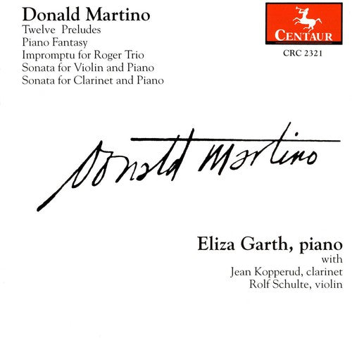 Martino / Garth / Koppetud / Schulte: Solo Piano & Chamber Works