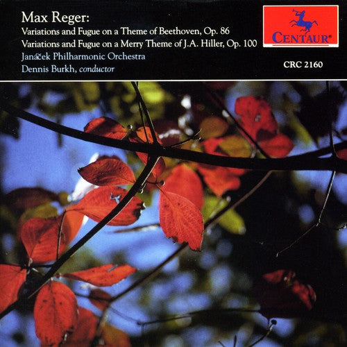 Reger / Janacek / Burkh / Phil Orch: Var & Fugue on a Theme of Beethoven Op 86