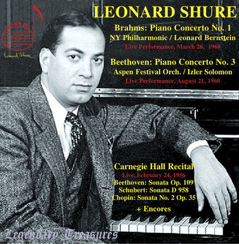 Brahms / Shure / New York Philharmonic / Bernstein: Piano Concerto No. 1