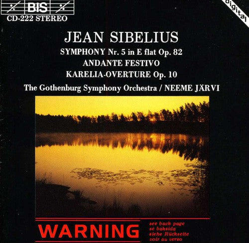 Sibelius / Jarvi / Gothenburg So: Symphony 5 / Andante Festivo