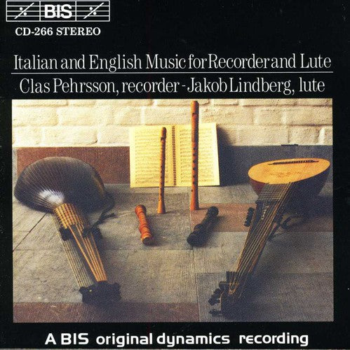 Italian & English Recorder & Lute Music / Various: Italian & English Recorder & Lute Music / Various