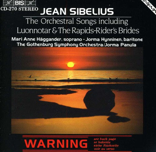 Sibelius / Panula / Gothenburg: Complete Orchestral Songs Haggander