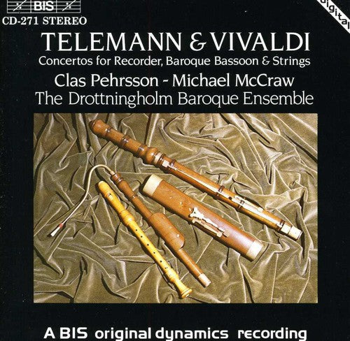 Telemann / Vivaldi / Pehrsson / McCraw: Double Concerto for Recorder, Bassoon & Orchestra