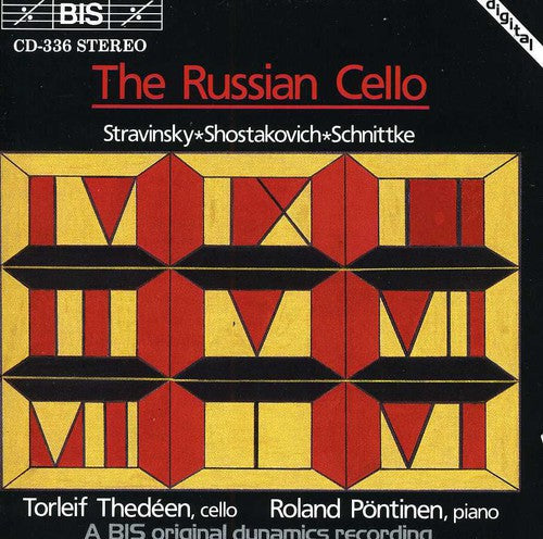 Stravinsky / Shostakovich / Thedeen / Pontinen: Russian Cello 1