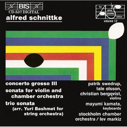 Schnittke / Markiz / Sco: Concerto Grosso 3