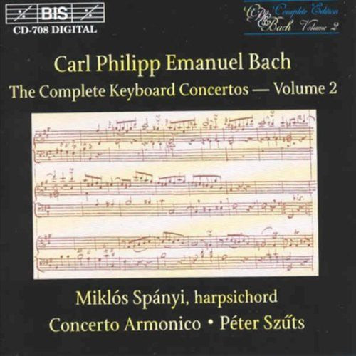 Bach, C.P.E. / Spanyi / Szuts: Keyboard Concertos 2