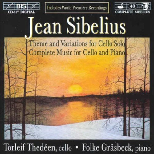 Sibelius / Thedeen / Grasbeck: Works For Cello & Piano (complete)