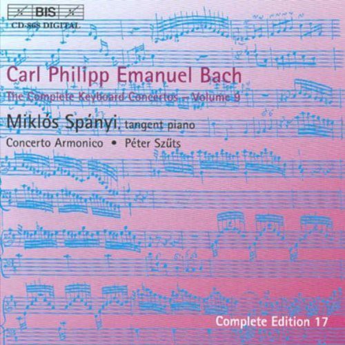 Bach, C.P.E. / Spanyi / Tangent: Complete Keyboard Concertos 9