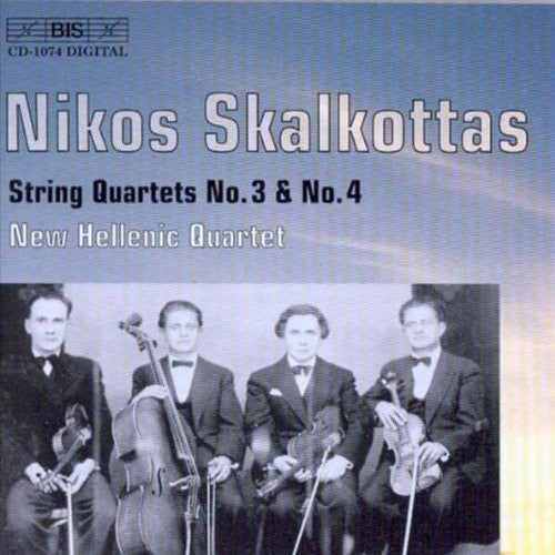 Skalkottas / New Hellenic Quartet: String Quartets 3 & 4