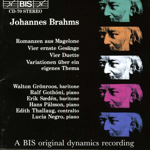 Brahms / Saeden / Thallaug / Palsson / Negro: Songs from Magelone