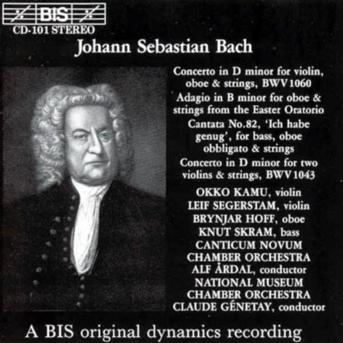 Bach / Skram / Hoff / Genetay: Concerto in D minor / Adagio