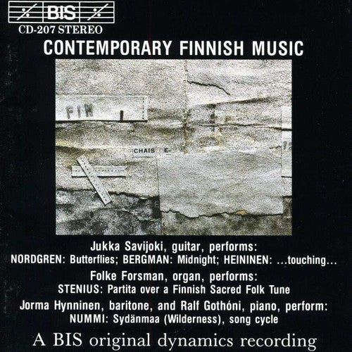 Savijoki / Forsman / Hynninen / Gothoni: Contemporary Finnish Music