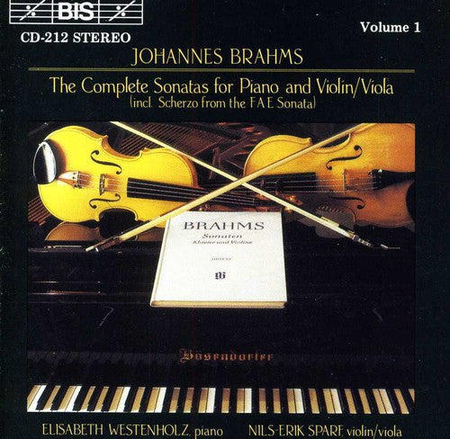 Brahms / Westenholz / Sparf: Violin Sonatas