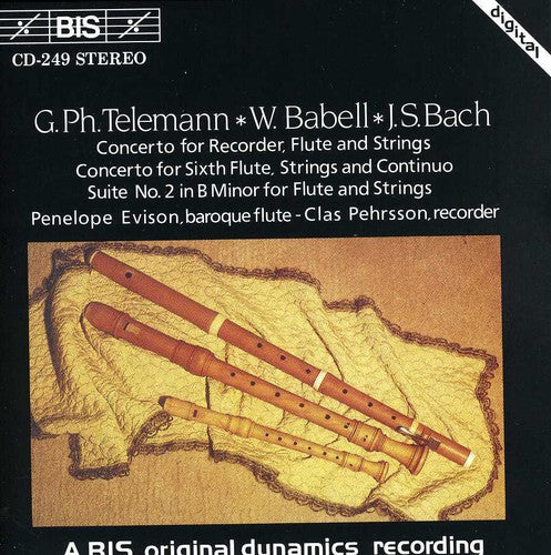 Telemann / Babell / Bach / Drottningholm / Pehrsso: Concerto E minor