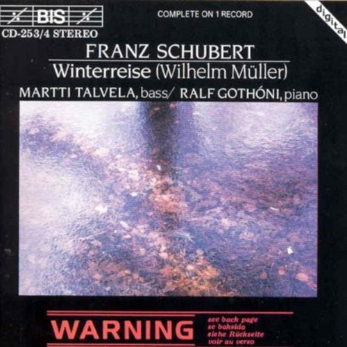 Schubert / Talvela / Gothoni: Winterreise