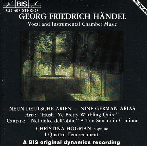 Handel / Hogman / Pehrsson: 9 German Arias / Nel Dolce Dell'oblio