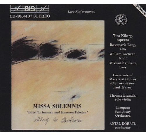 Beethoven / Dorati / Maryland Chorus European S.O.: Missa Solemnis Soloists