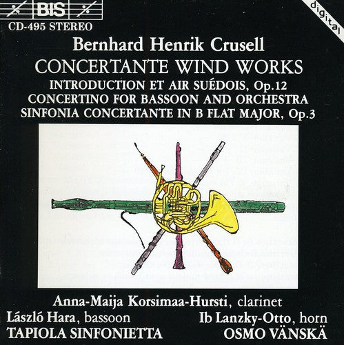 Crusell / Vanska / Tapiola Sinfonietta: Introduction & Swedish Air for Clarinet & Orch